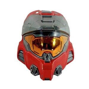 Halo Master Chief Red Helmet Mask 2020 Disguise Halloween Costume Microsoft